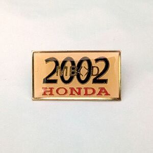 Vintage Honda MBOD Pin 2002 Lapel Car Collectible Retro